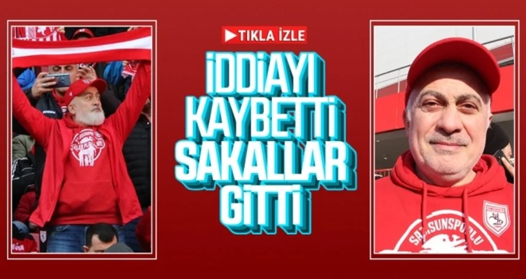 İddiayı kaybetti sakallar gitti