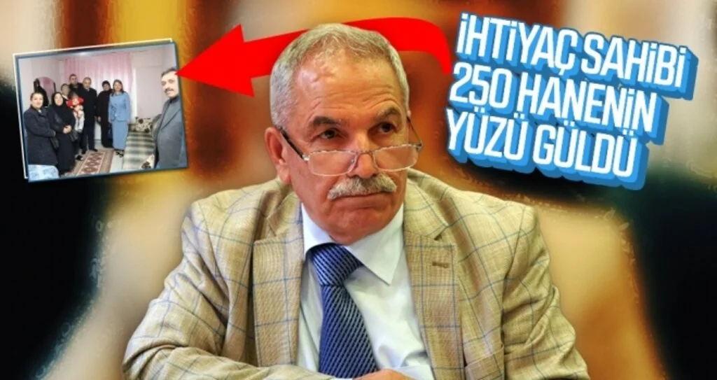 İhtiyaç sahibi 250 hanenin yüzü güldü