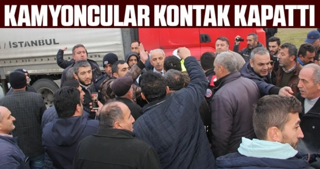 Kamyoncular Kontak Kapattı