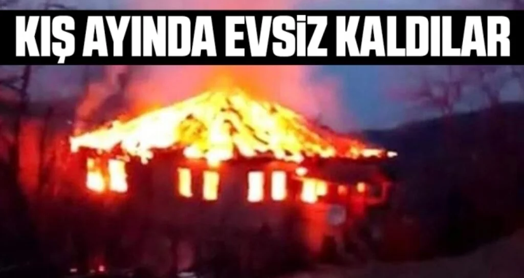 Kış Ayında Evsiz Kaldılar