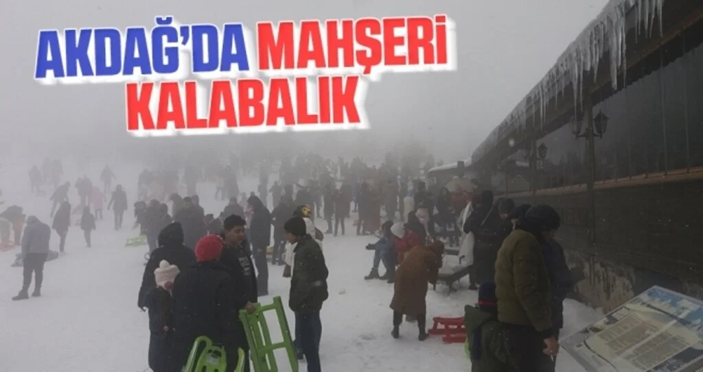 Ladik Akdağ’da Mahşeri Kalabalık