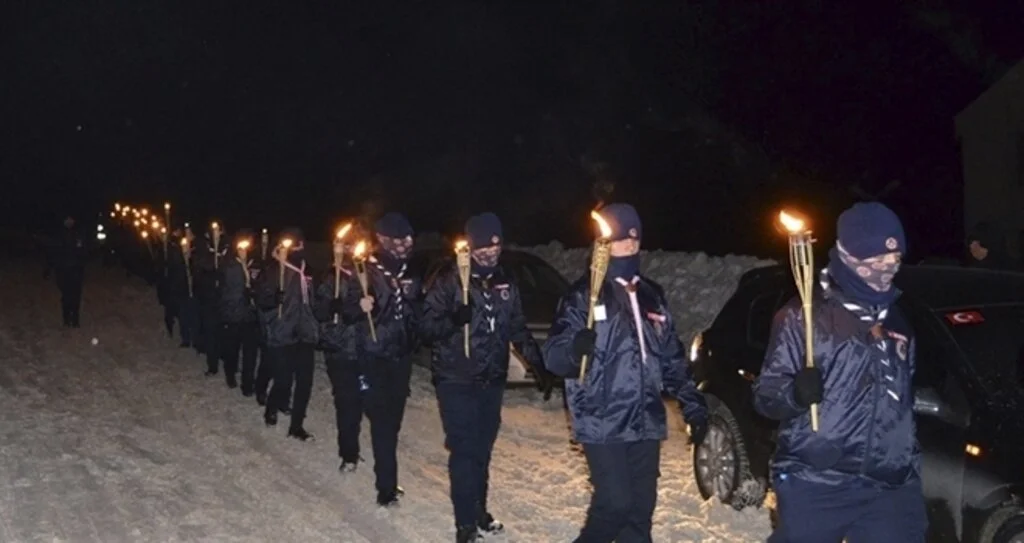 Ladik'te Gece Yürüyüşü