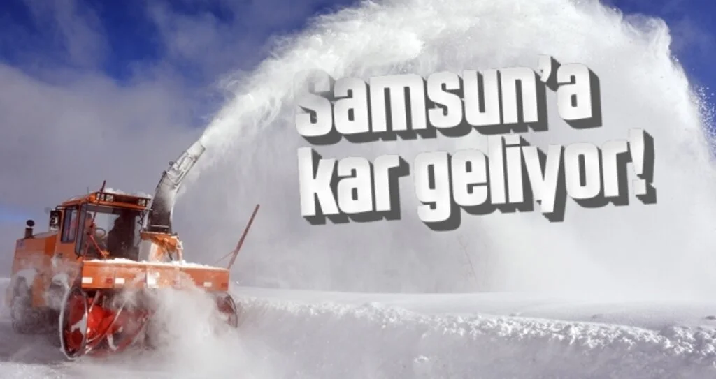 Meteoroloji Uyardı Samsun'a Kar Geliyor!