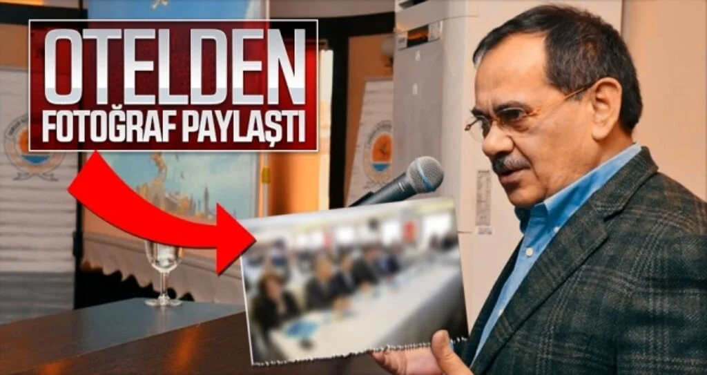 Mustafa Demir otelden fotoğraf paylaştı