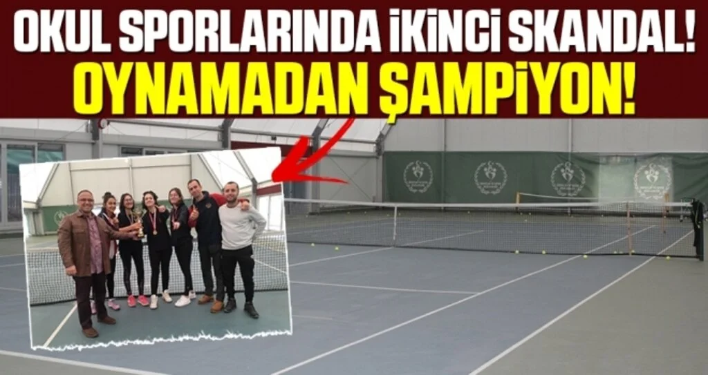 Okul Sporlarında İkinci Skandal! Oynamadan Şampiyon