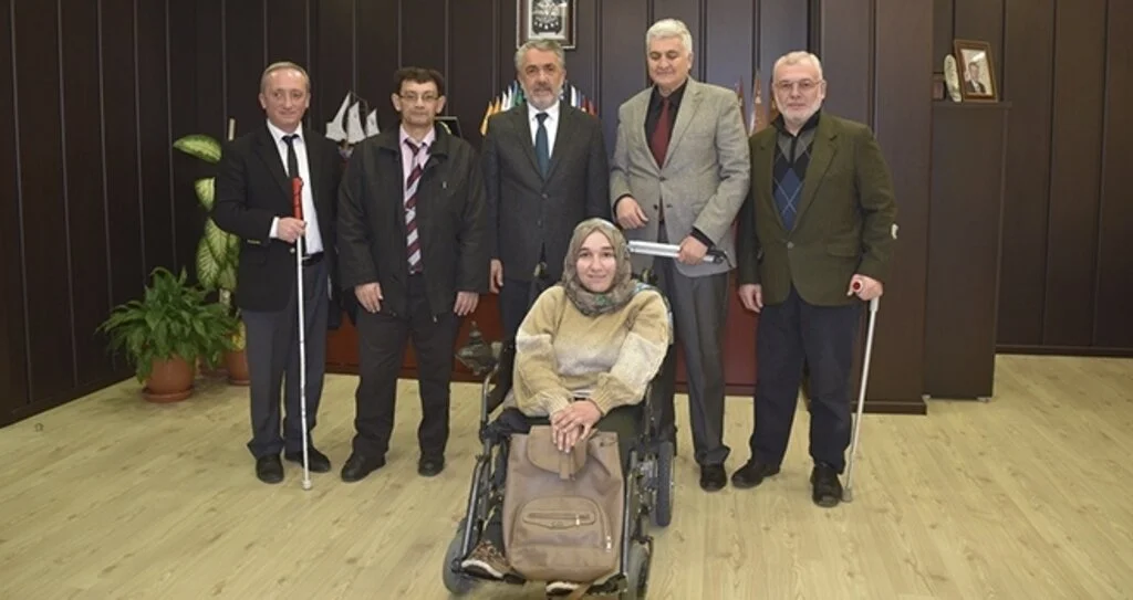 Rektör Bilgiç: Engelli dostu bir üniversite olmak temel hedeflerimizden