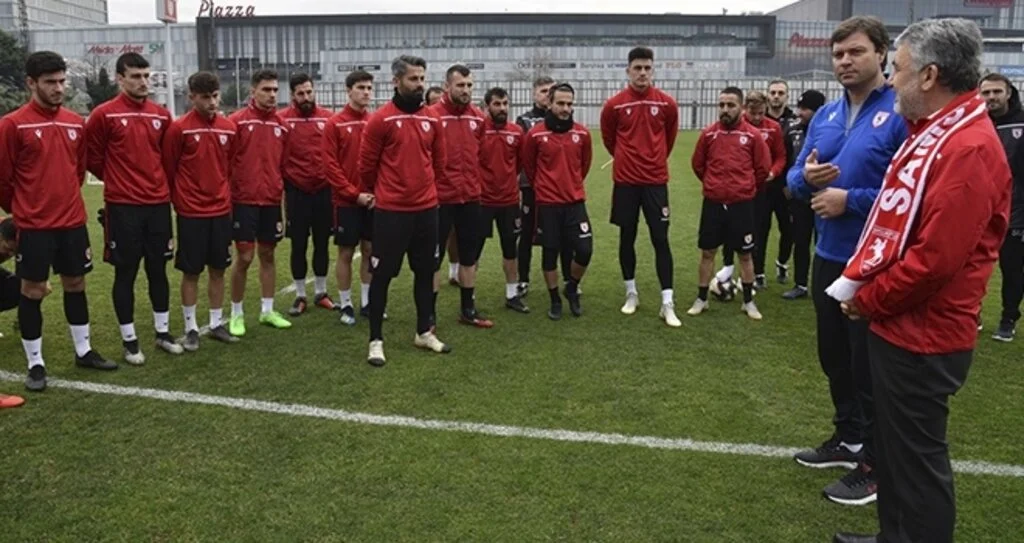 Rektör Bilgiç Samsunspor İdmanında