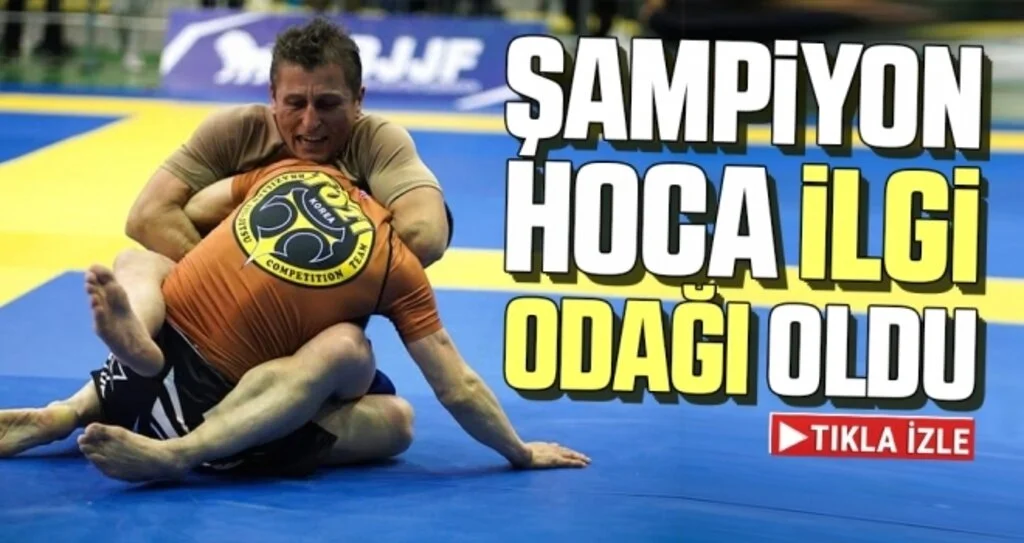 Şampiyon Hoca İlgi Odağı Oldu