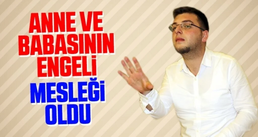 Samsun'da Anne ve babasının engeli mesleği oldu