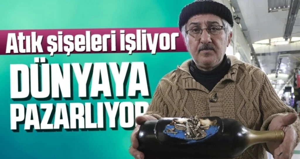 Samsun'da Atık Şişeleri İşliyor Dünyaya Pazarlıyor