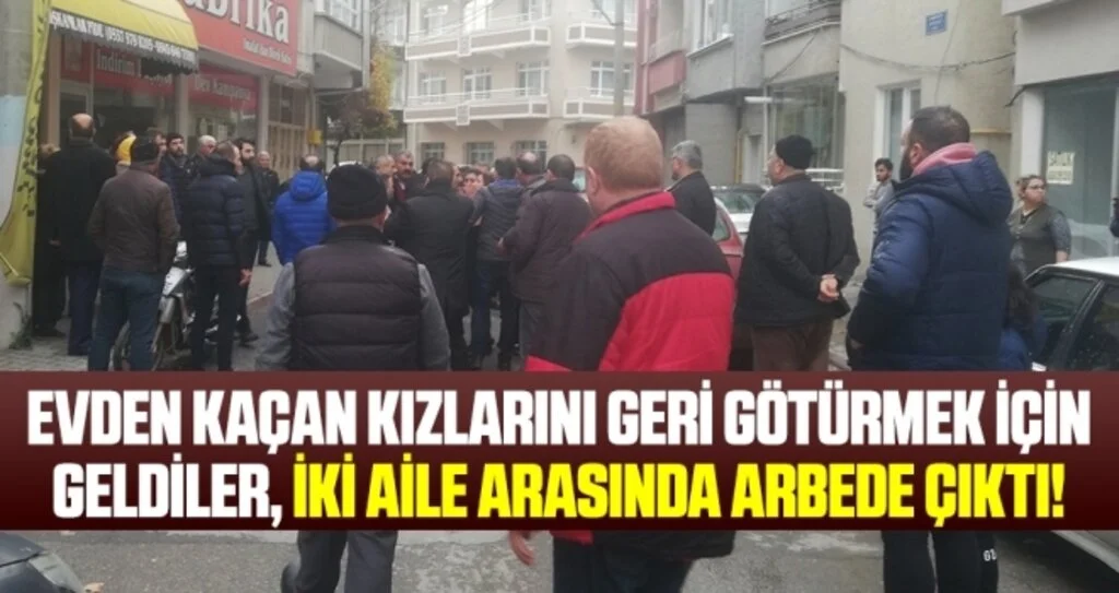 Samsun'da Evden Kaçan Kızlarını Geri Götürmek İçin Geldiler, Karakolluk Oldular