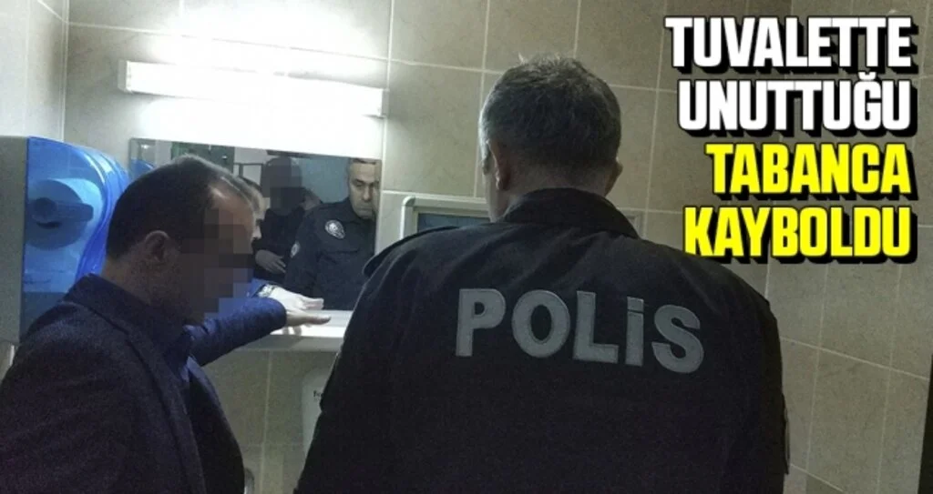 Samsun'da Hastanedeki Tuvalette Unutulan Tabanca Kayboldu
