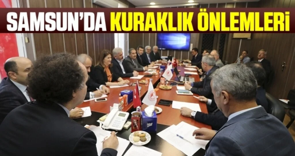 Samsun’da Kuraklık Önlemleri