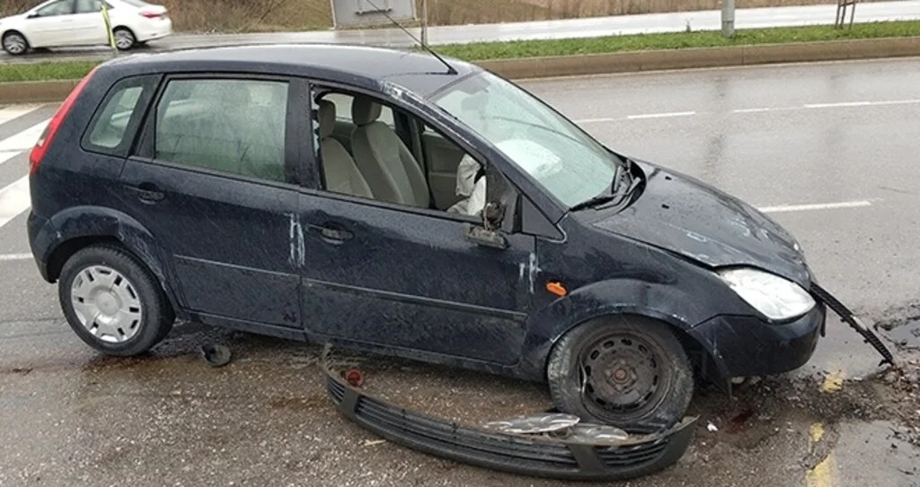 Samsun'da trafik kazası: 2 yaralı
