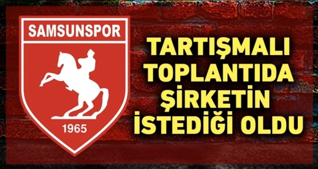 Samsunspor Kulübü Dernek Yönetimi Kongre Tarihini Belirledi