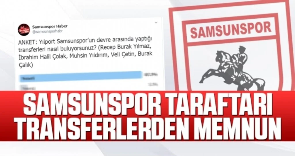 Samsunspor Taraftarı Transferlerden Memnun