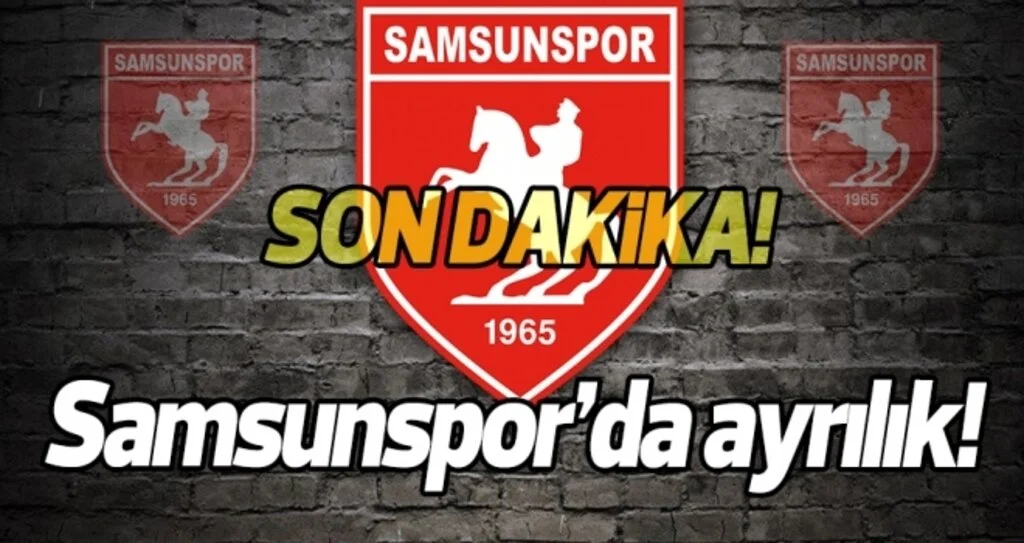 Samsunspor'da ayrılık! Muhammet Beşir, Zonguldak Kömürspor'da