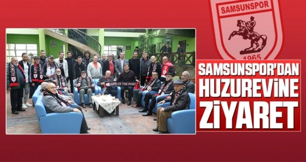 Samsunspor'dan Huzurevine Ziyaret