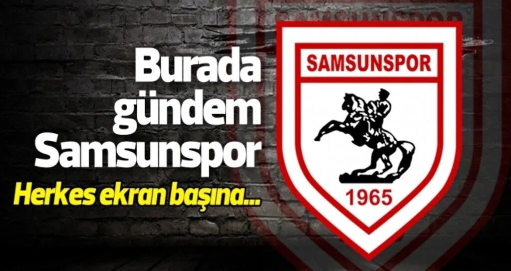 Samsunspor Futbol 55'te masaya yatırılacak