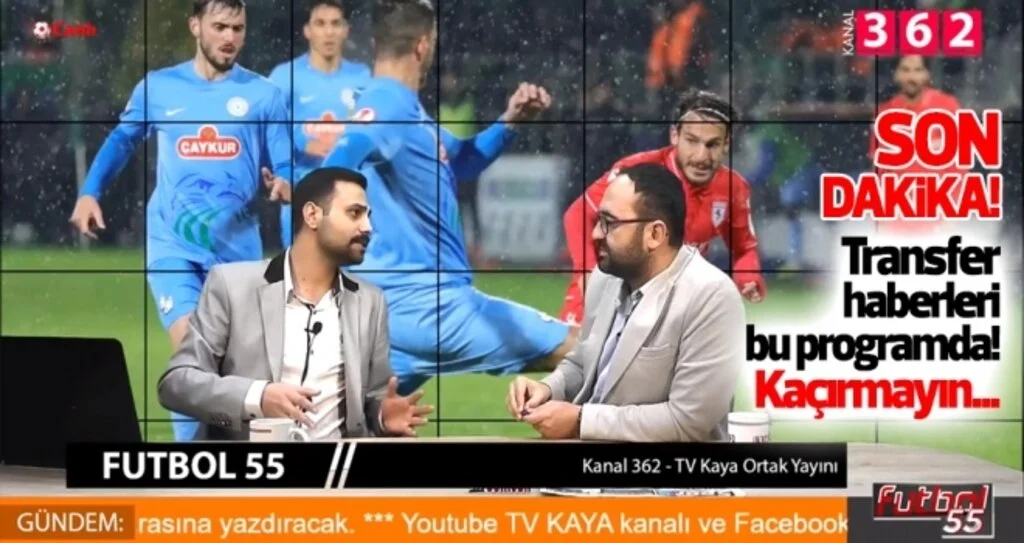 Samsunspor'un transfer gündemi Futbol 55'te
