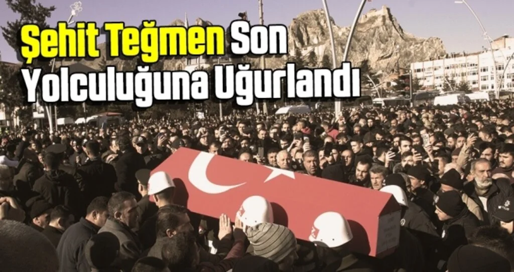 Şehit Teğmen Son Yolculuğuna Uğurlandı