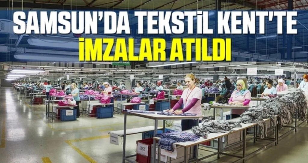 Tekstil Kent'te İmzalar Atıldı 