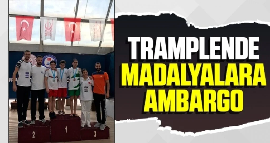 Tramplende Samsunlu Sporcuların Madalyalarına Ambargo