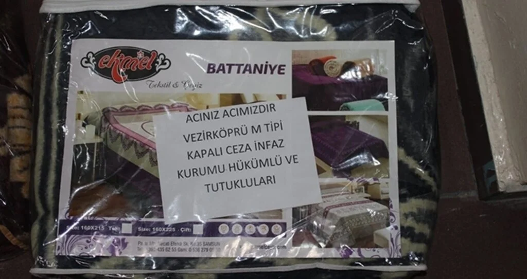 Vezirköprü Adliyesi depremzedeleri unutmadı