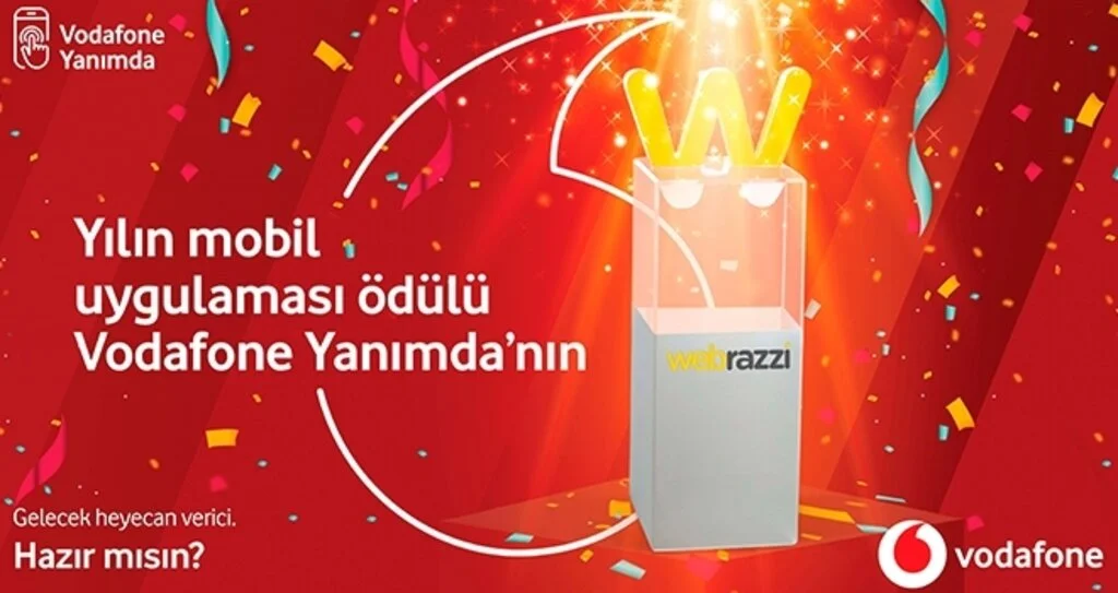Vodafone Yanımda'ya 'Yılın Mobil Uygulaması' Ödülü