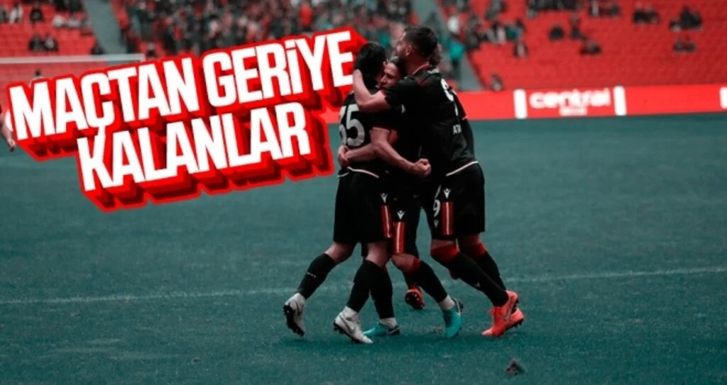 Yılport Samsunspor - Gümüşhanespor Maçından Geriye Kalanlar