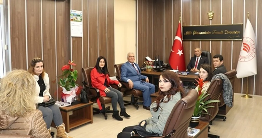 Ziraat Odaları'ndan  Sağlam'a ziyaret 