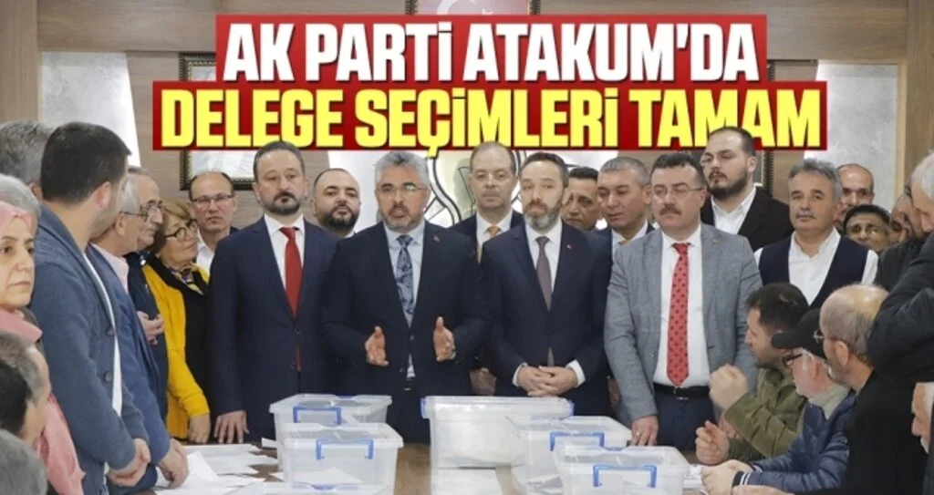 AK Parti Atakum'da Delege Seçimleri Tamam