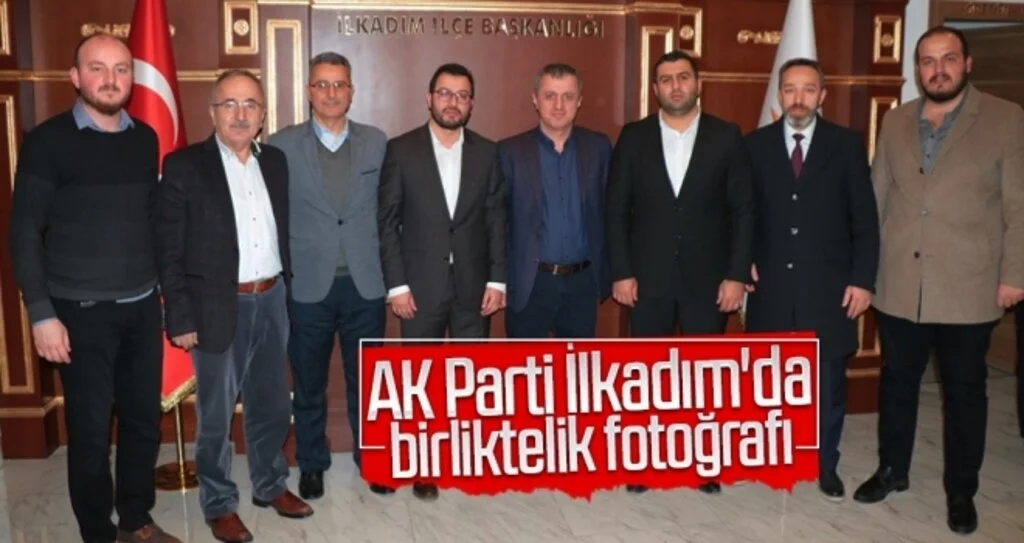 AK Parti İlkadım'da birliktelik fotoğrafı