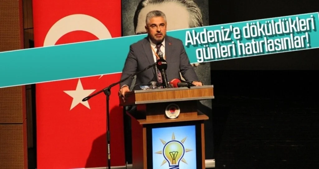 AK Parti Samsun İl Başkanı Aksu: Akdeniz'e döküldükleri günleri hatırlasınlar!
