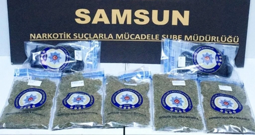 Araçlarında bonzai ele geçen 4 kişi gözaltına alındı