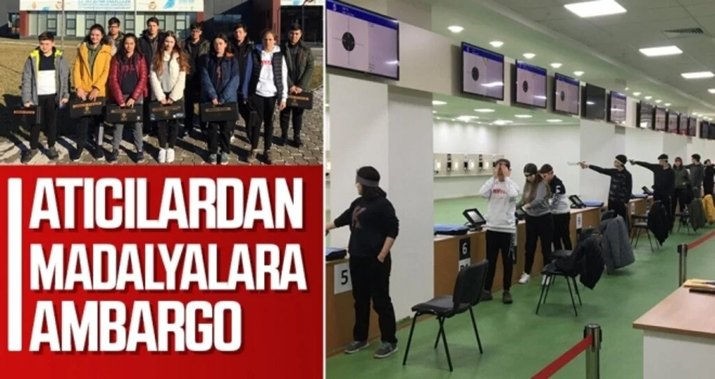Atıcılardan Madalyalara Ambargo