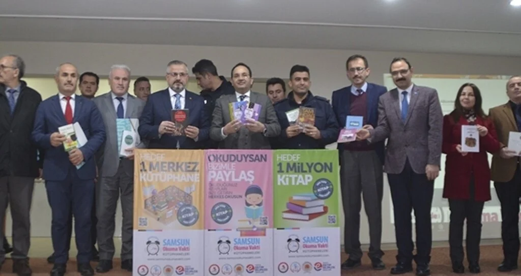Bafra'da 'Her Yere Kitap, Her Yerde Kitap' etkinliği