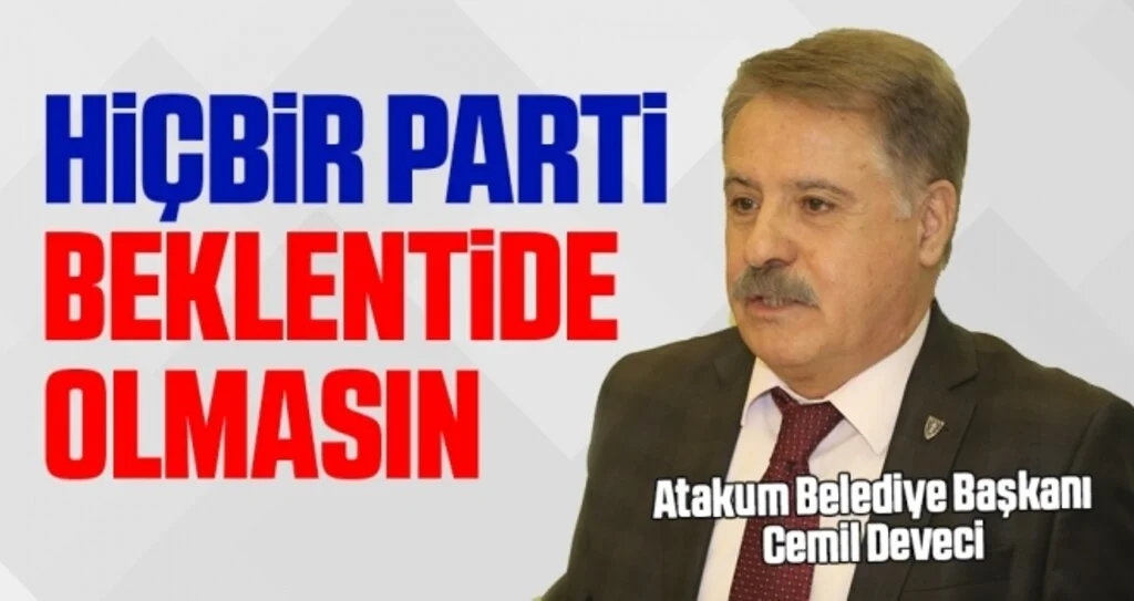 Başkan Deveci’den iş vaadi iddialarına cevap: Hiçbir parti beklentide olmasın