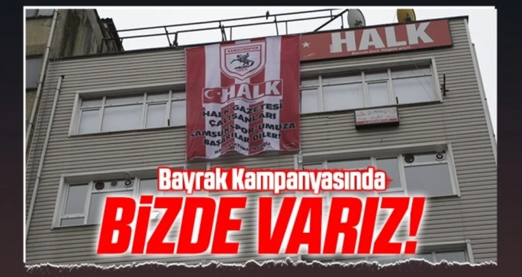 Bayrak Kampanyasında Bizde Varız!