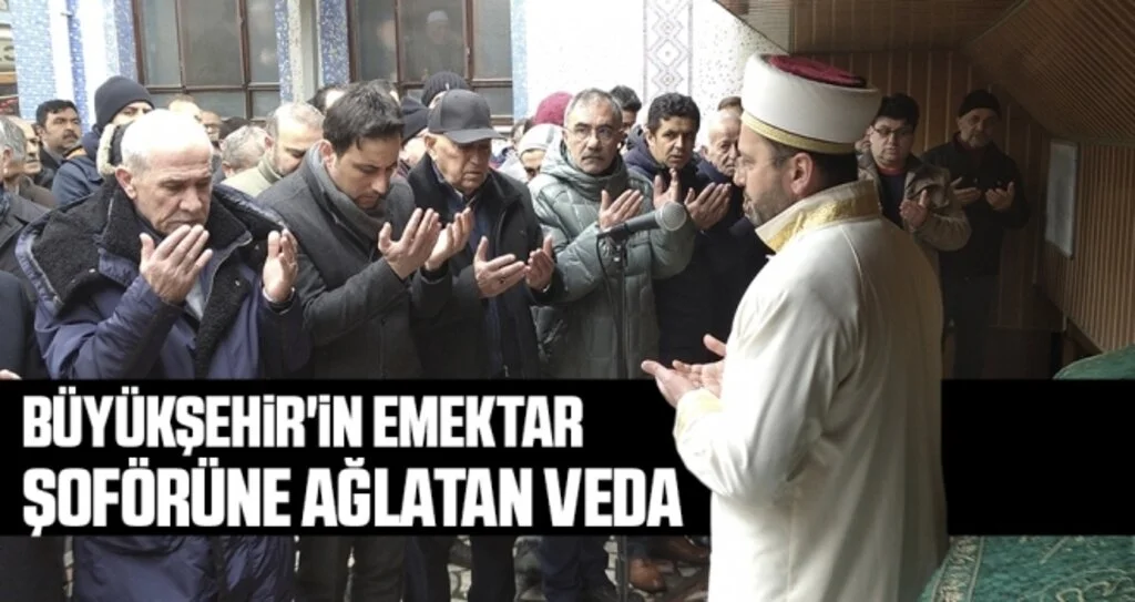 Büyükşehir'in Emektar Şoförüne Ağlatan Veda