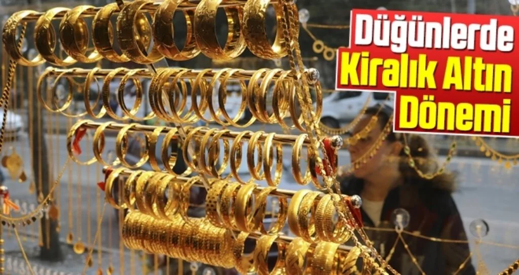 Düğünlerde Kiralık Altın Dönemi