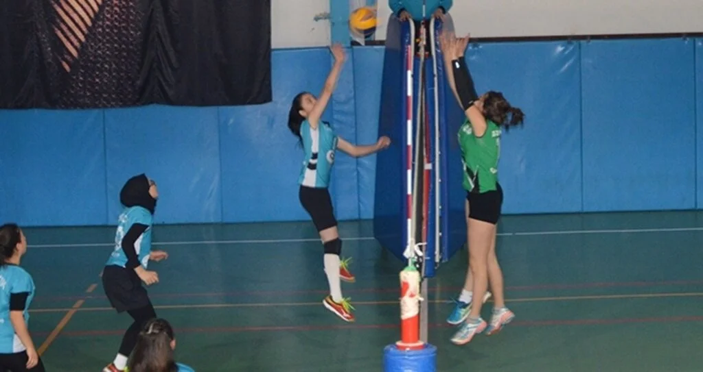 HAVZA'DA VOLEYBOL HEYECANI