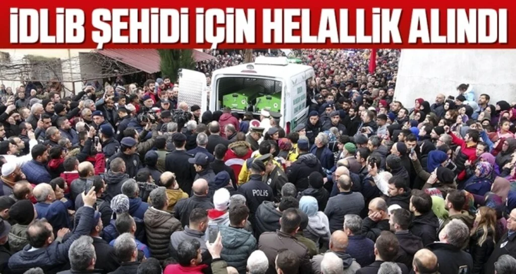 İdlib Şehidi Tayfun Pekel İçin Helallik Alındı