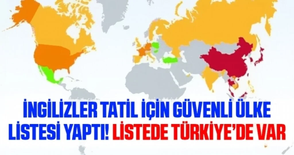 İngiliz basını, güvenli tatil için Türkiye'yi önerdi