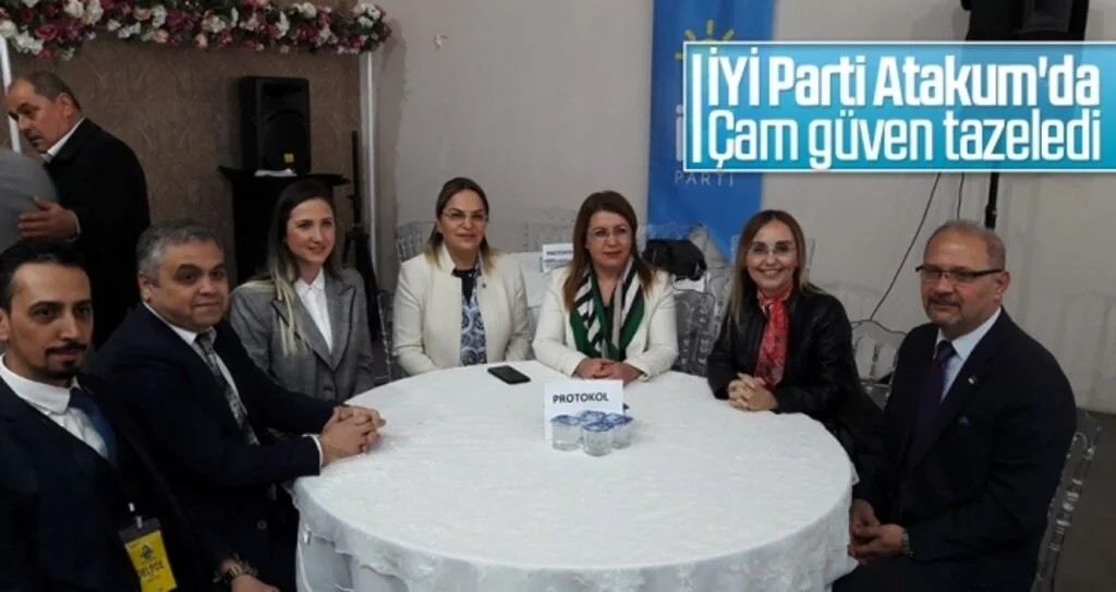 İYİ Parti Atakum'da Çam güven tazeledi