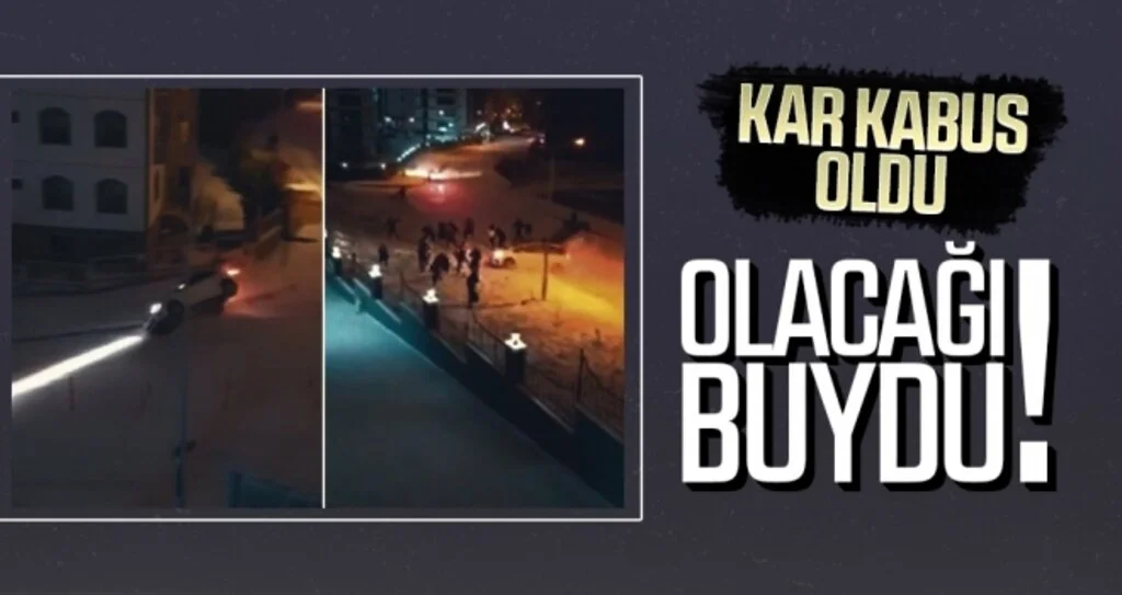Kar kabus oldu