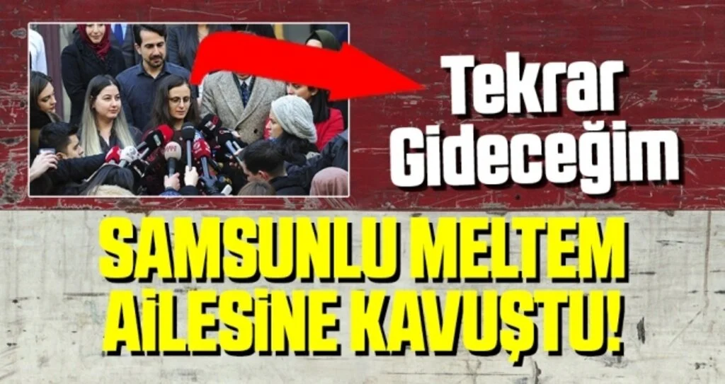 Karantina Süreci Bitti! Meltem Ailesine Kavuştu