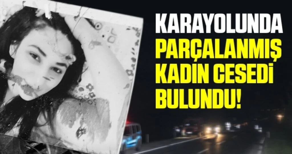 Karayolunda Parçalanmış Kadın Cesedi Bulundu
