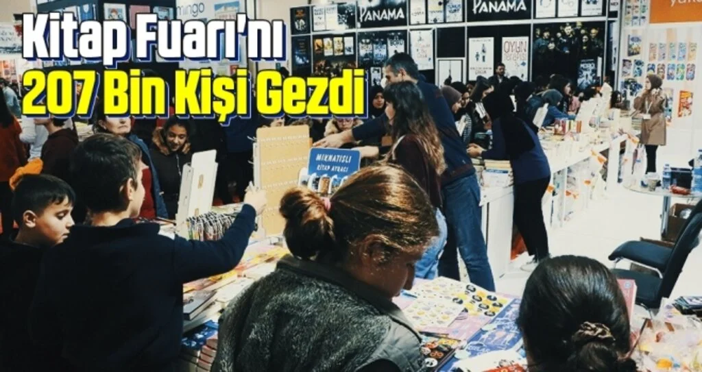 Kitap Fuarı'nı 207 Bin Kişi Gezdi