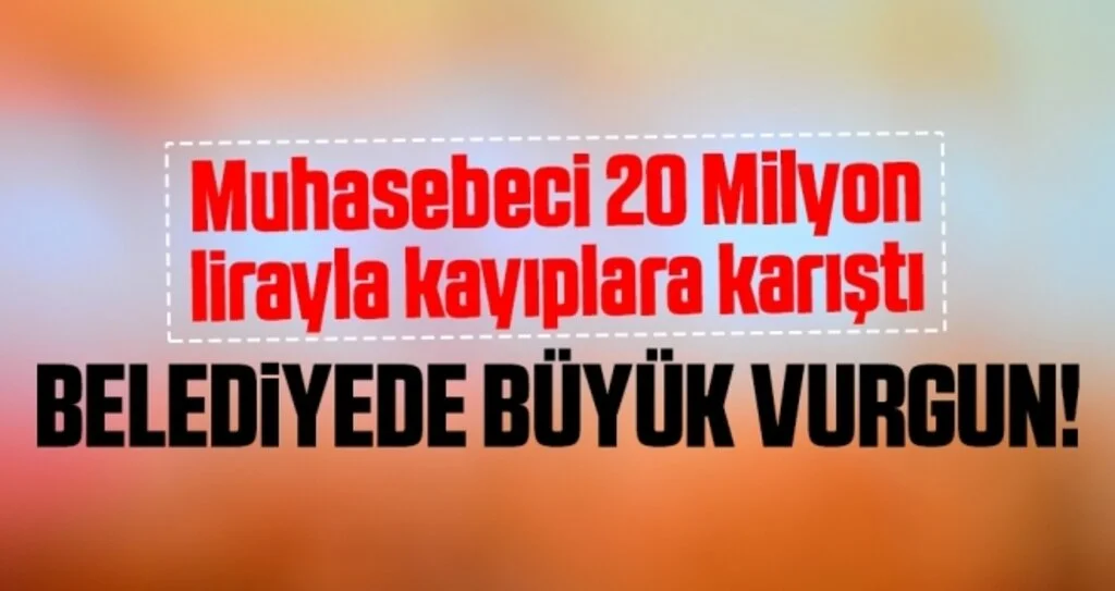 Muhasebecisi 20 Milyon Lira İle Ortadan Kayboldu